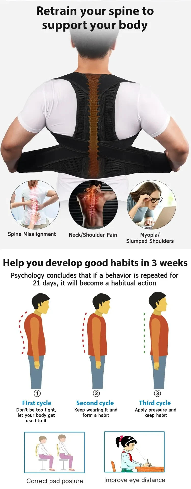 Posture Corrector Brace